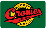 Cronies Sports Grill Gift Card